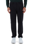 BLU SCURO | Pantalone Jogger fit BERLINO in tessuto tecnico BLU SCURO | Pantalone Jogger fit BERLINO in tessuto tecnico