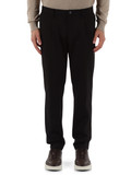 NERO | Pantalone Jogger fit BERLINO in misto rayon NERO | Pantalone Jogger fit BERLINO in misto rayon