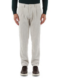 PANNA | Pantalone BERLINO Jogger fit in velluto a coste PANNA | Pantalone BERLINO Jogger fit in velluto a coste