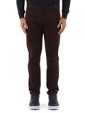 MARRONE | Pantalone DAN Slim fit in cotone stretch MARRONE | Pantalone DAN Slim fit in cotone stretch