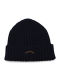 BLU SCURO | Cappello in lana vergine a coste BLU SCURO | Cappello in lana vergine a coste