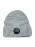 GRIGIO | Cappello in lana con logo frontale