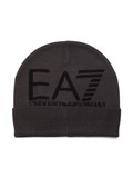GRIGIO SCURO | Cappello in maglia con motivo logo