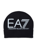 BLU | Cappello in maglia con motivo logo