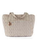 BEIGE | Borsa tote VERRY Large in ecopelliccia BEIGE | Borsa tote VERRY Large in ecopelliccia