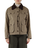 TORTORA | Giacca leggera in misto cotone Dry Wax