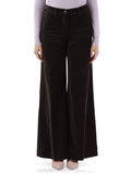 MARRONE | Pantalone quattro tasche mod. 0156 in velluto
