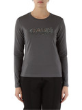 GRIGIO | <div>JEANS: T-shirt manica lunga in cotone stretch</div> GRIGIO | <div>JEANS: T-shirt manica lunga in cotone stretch</div>