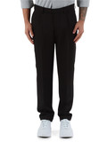 NERO | Pantalone in tessuto diagonale stretch NERO | Pantalone in tessuto diagonale stretch