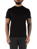 NERO | T-shirt in cotone e modal con scritta logo NERO | T-shirt in cotone e modal con scritta logo