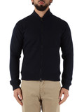 BLU SCURO | Bomber sfoderato GRENOBLE in misto lana BLU SCURO | Bomber sfoderato GRENOBLE in misto lana