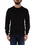 NERO | Maglia girocollo LUMEN Flex Knit NERO | Maglia girocollo LUMEN Flex Knit