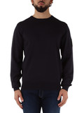 BLU SCURO | Maglia girocollo LUMEN Flex Knit BLU SCURO | Maglia girocollo LUMEN Flex Knit