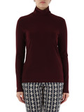 MERLOT | T-shirt collo alto TECNO JERSEY MERLOT | T-shirt collo alto TECNO JERSEY