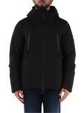 NERO | Piumino con cappuccio CINQUECENTOUNO Hydroshield