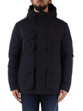 BLU SCURO | Piumino con cappuccio ZEPHYR Hydroshield BLU SCURO | Piumino con cappuccio ZEPHYR Hydroshield
