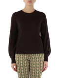 MARRONE | Maglia in lana COLOURS OF THE WORLD MARRONE | Maglia in lana COLOURS OF THE WORLD