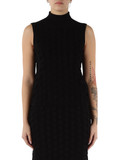 NERO | Gilet 3D STITCH in misto viscosa NERO | Gilet 3D STITCH in misto viscosa