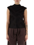 NERO | Top in satin ADELITA NERO | Top in satin ADELITA