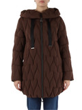 MARRONE | Giaccone con cappuccio LIMA MARRONE | Giaccone con cappuccio LIMA