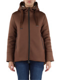 MARRONE | Giubbotto in neoprene LUNARIA MARRONE | Giubbotto in neoprene LUNARIA