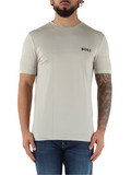BEIGE | T-shirt slim fit in tessuto stretch BEIGE | T-shirt slim fit in tessuto stretch