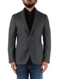 NERO | Giacca slim fit in misto lana con pettorina rimovibile NERO | Giacca slim fit in misto lana con pettorina rimovibile