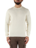 PANNA | Maglia in cotone e cashmere con ricamo logo PANNA | Maglia in cotone e cashmere con ricamo logo