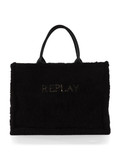 NERO | Borsa shopping in ecopelliccia effetto teddy NERO | Borsa shopping in ecopelliccia effetto teddy