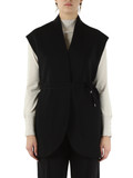 NERO | Gilet in cady stretch NERO | Gilet in cady stretch