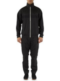 NERO | La tuta comprende felpa con zip e pantalone sportivo