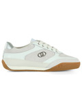 WEISS | Sneakers aus Leder und Veloursleder LEWIS 01