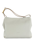 PANNA | Borsa a spalla in pelle martellata CECILE Large
