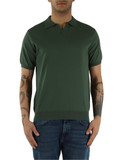 VERDE SCURO | Polo derby in maglina Fresh Cotton