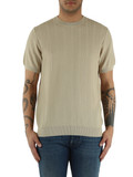 BEIGE | Maglia girocollo a manica corta Fresh Cotton