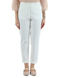 BIANCO | Pantalone slim fit in cotone stretch