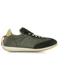 VERDE SCURO | Sneakers in suede e tessuto tecnico LOUIS