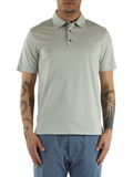 GRIGIO CHIARO | Polo in cotone Supima gasato mercerizzato HE1410008