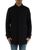 BLU SCURO | Soprabito VITTOR-KN in tessuto tecnico bielastico