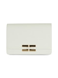 OFF WHITE | Borsa a tracolla con placca logo frontale