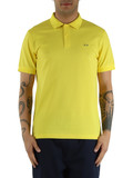 GIALLO | Polo in cotone piquet stretch