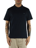 BLU SCURO | T-shirt in cotone mercerizzato con colletto