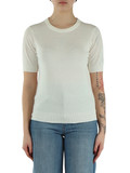 PANNA | Maglia girocollo in cotone a manica corta