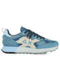 BLU CHIARO | Sneakers in pelle e tessuto JAKI OUTDOOR