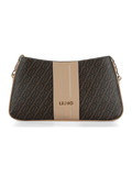 MARRONE | Borsa a tracolla EMATITE Small con stampa logo