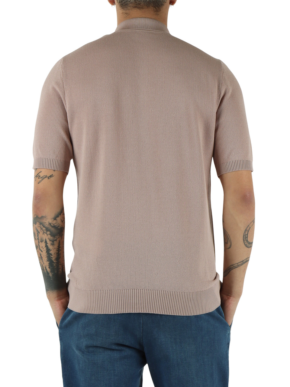 ROSA | Polo in maglina di cotone