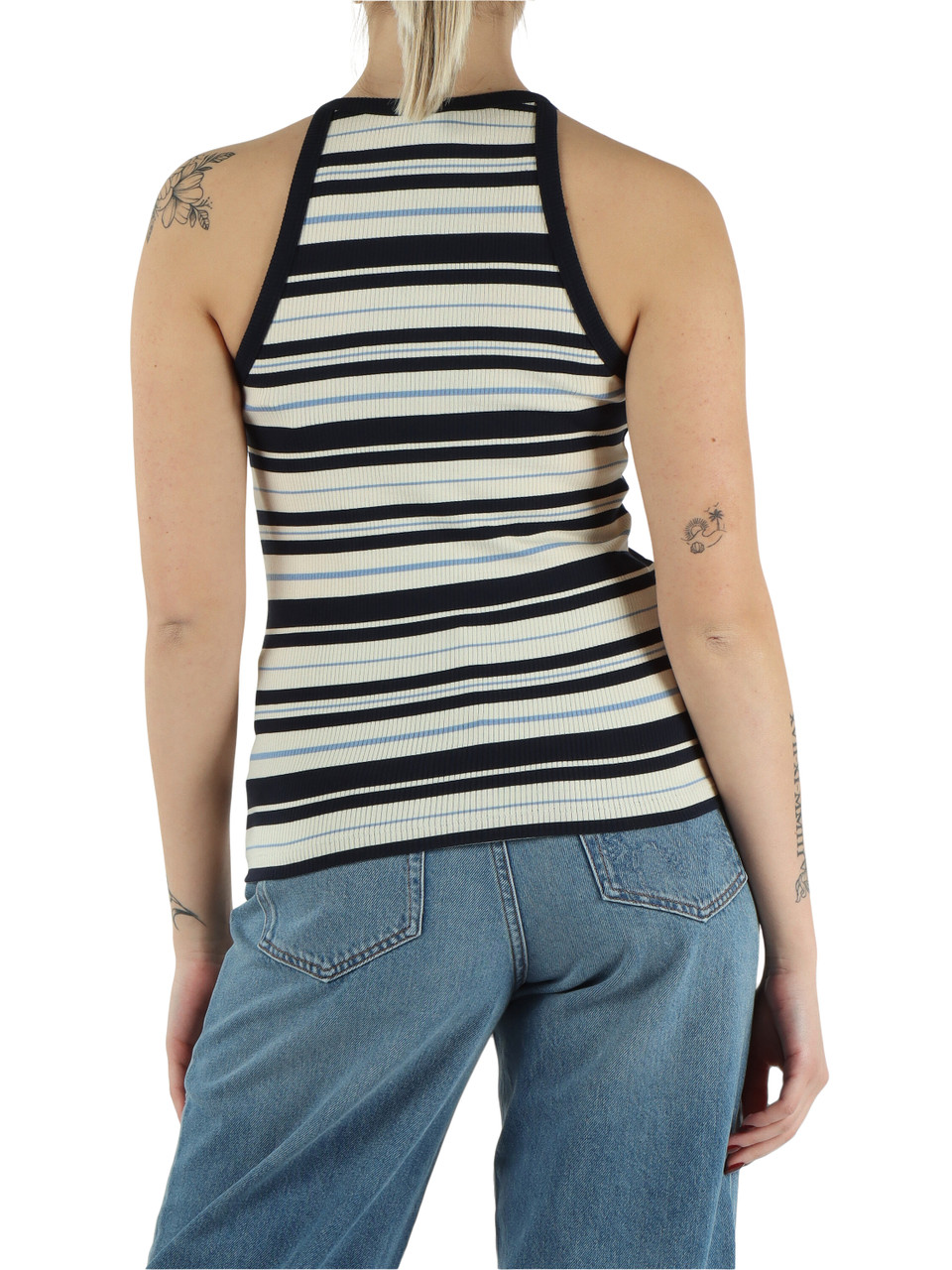 BLU | Top in cotone a costine COPACABANA