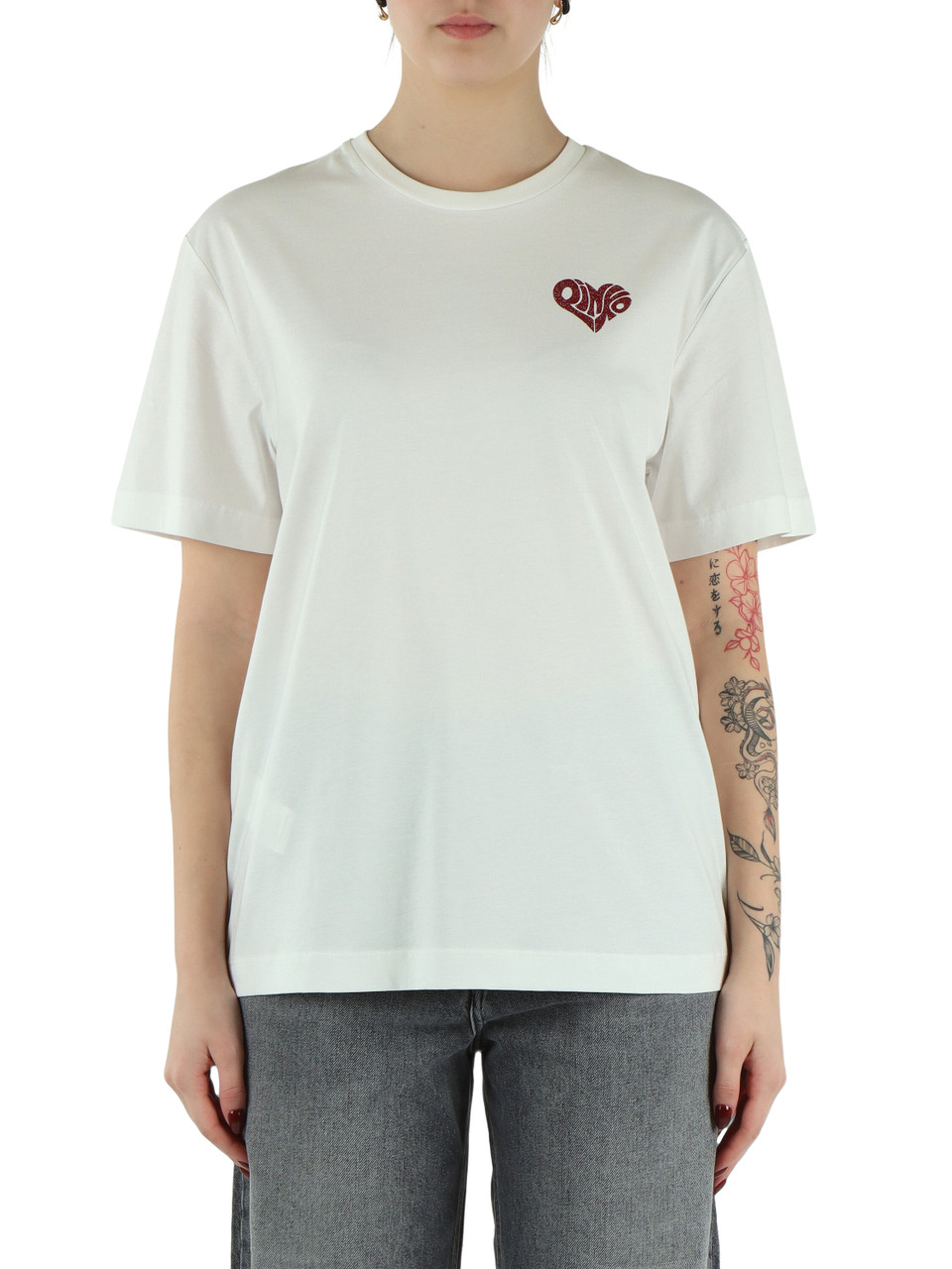 BIANCO | T-shirt in cotone STREPITOSO