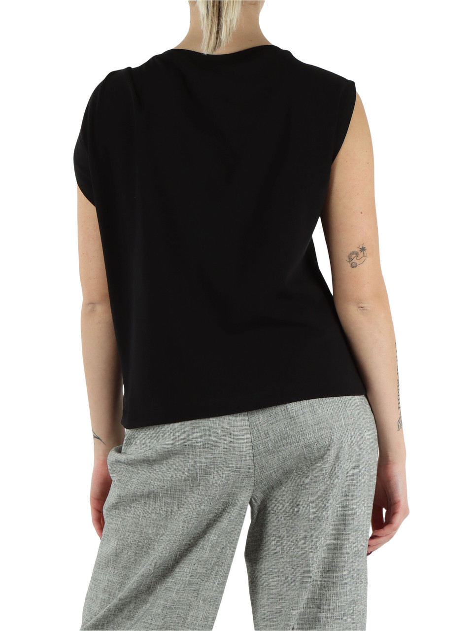 NERO | Top in cotone interlock stretch MELODY