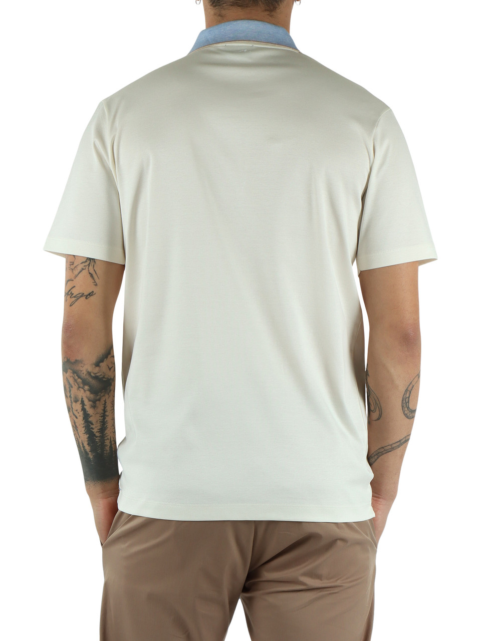 SAHNE | Polo aus Aqua Touch Baumwolle